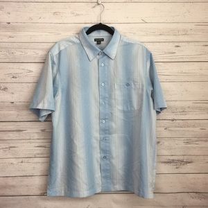 George Blue Button Down